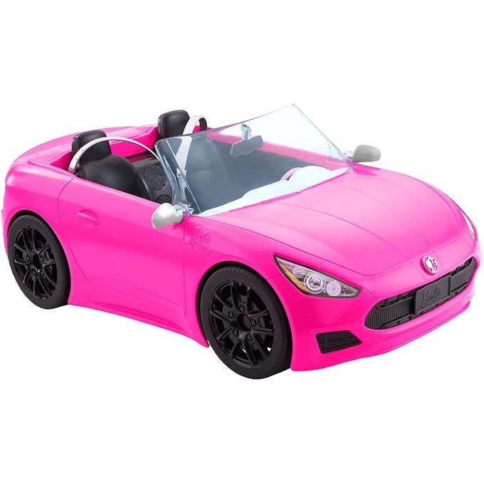 Barbie - Carro Conversível 2 Lugares Rosa Hbt92 - MATTEL