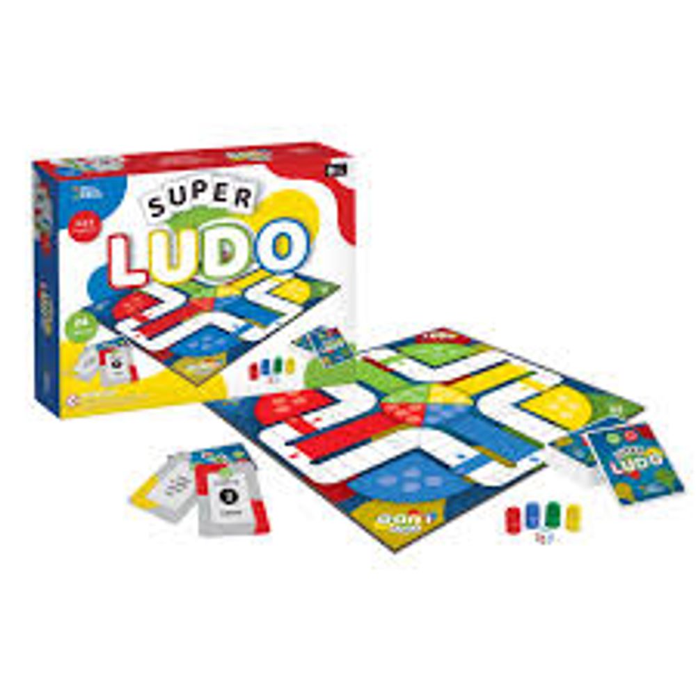 Jogo Super Ludo - Pais & Filhos - MP Brinquedos