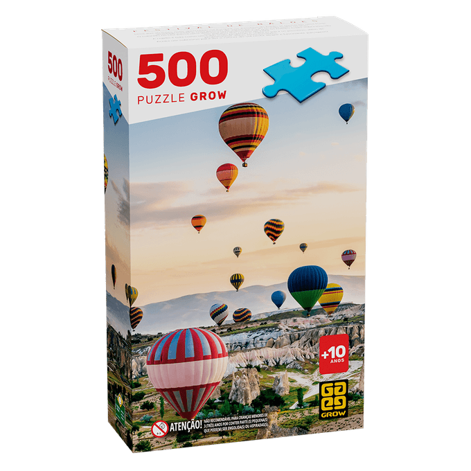 Puzzle 500 peças Festival de Balões - GROW