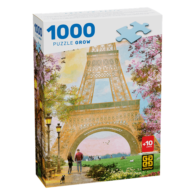 Puzzle 1000 peças Amor em Paris - GROW