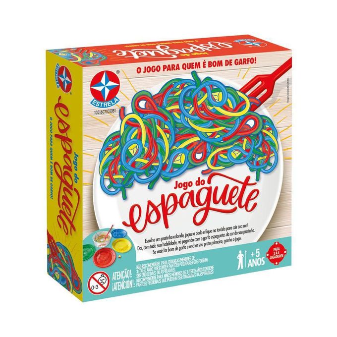 Jogo do Espaguete - Estrela - ESTRELA