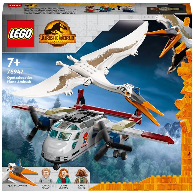 76947 Lego Jurassic World - Emboscada de Avião Ao Quetzalcoatlus - LEGO