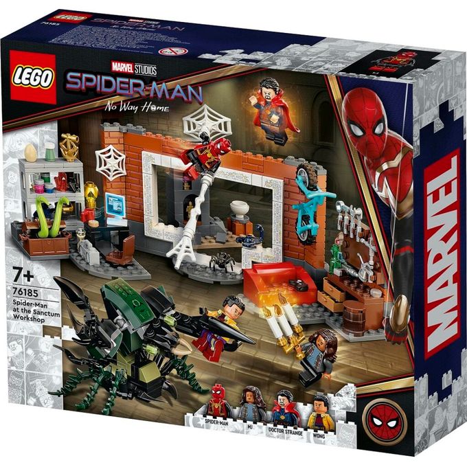 76185 Lego Super Heroes Homem Aranha - Homem Aranha Na Oficina do Santuário - LEGO