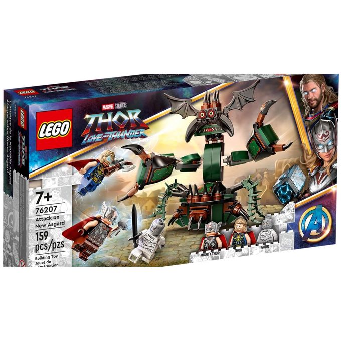 76207 Lego Marvel - Thor Love And Thuder - Ataque em Nova Asgard - LEGO
