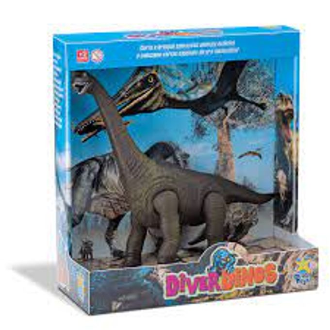Dinossauro Diver Dinos - Braquiossauro - Divertoys - DIVERTOYS