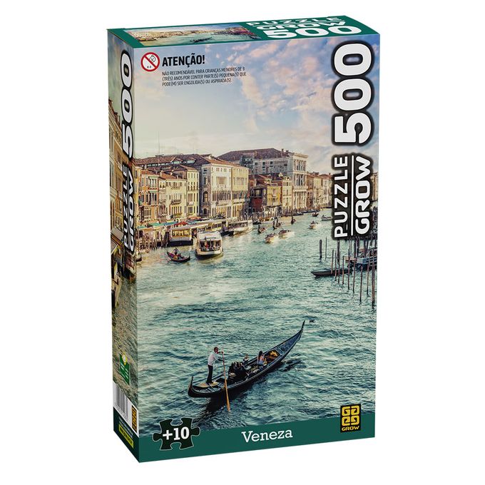 Puzzle 500 peças Veneza - GROW