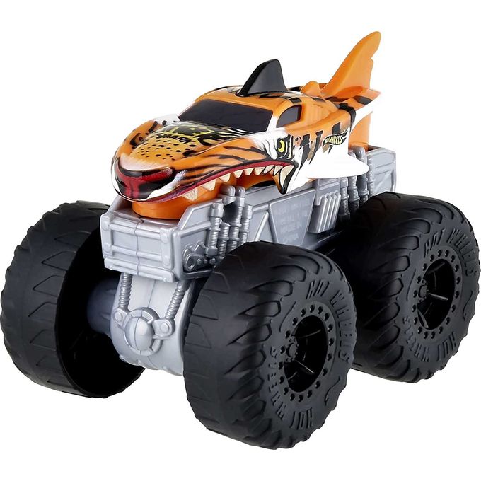 Hot Wheels - Monster Trucks - Roarin Wreckers - Tiger Shark Hdx62 - MATTEL