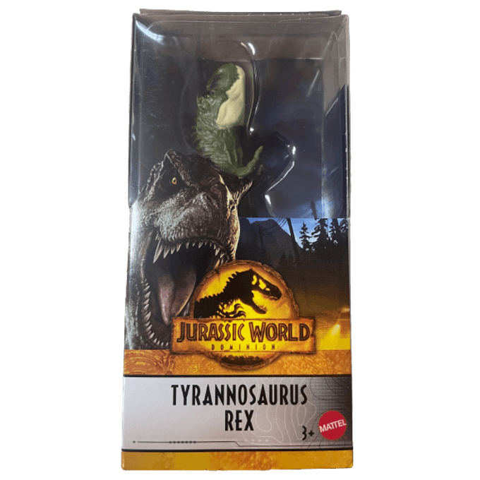Jurassic World - Dinossauro Tiranossauro Rex 15cm Hmk82 - MATTEL