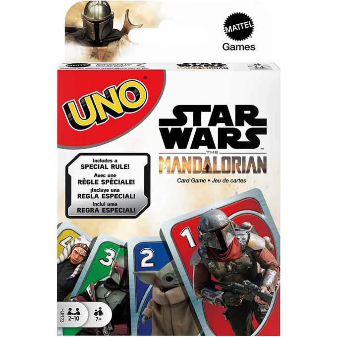 Jogo Uno Star Wars Mandalorian Hjr23 - Mattel - MATTEL