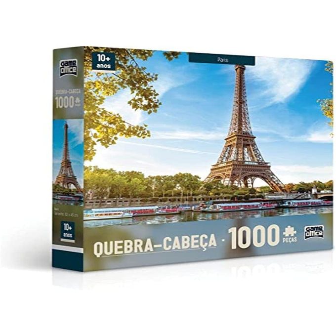 Quebra-Cabeça 1000 Peças - Paris - Toyster - TOYSTER
