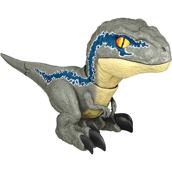 Jurassic World - Dinossauro Velociraptor Beta com Sons e Movimentos Gwy55 - MATTEL