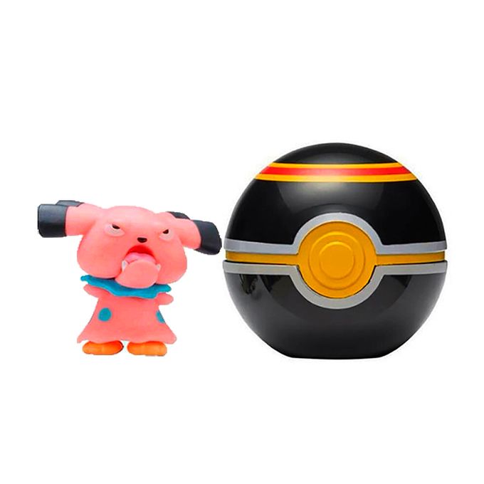 Pokemon - Clipe Pokebola - Snubbull + Bola Luxo - Sunny - SUNNY