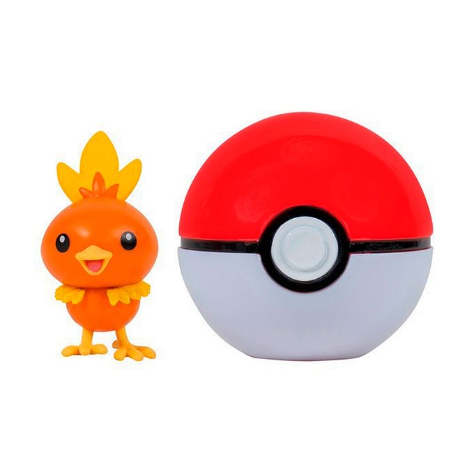 Pokemon - Clipe Pokebola - Torchic + Pokebola - Sunny - SUNNY