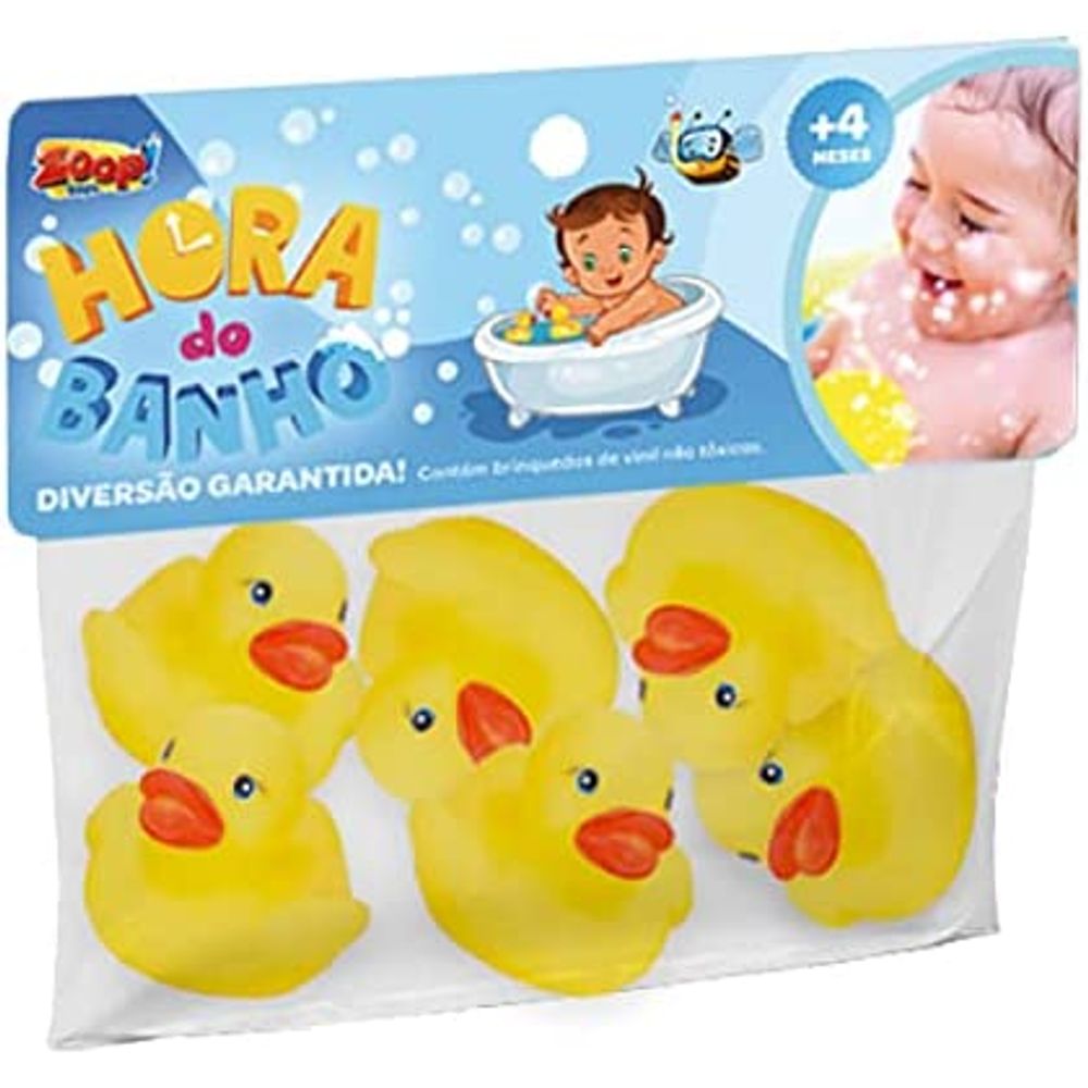 Hora do Banho Patinhos - Zoop Toys - MP Brinquedos