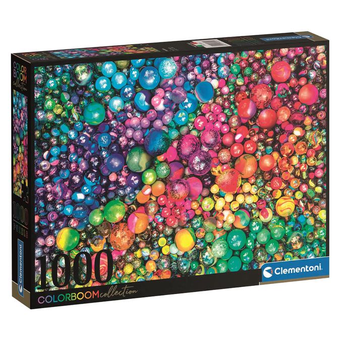 Puzzle 1000 Peças Bolas de Gude - Clementoni - GROW