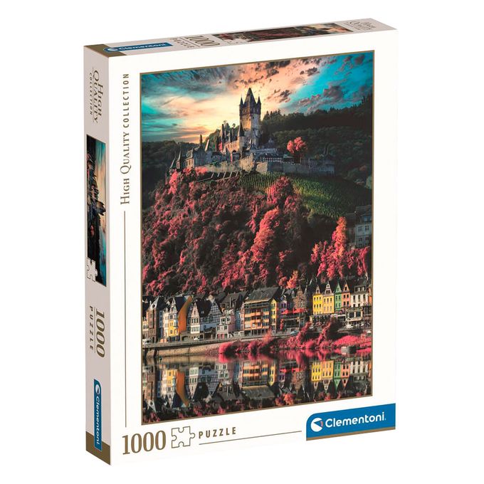 Puzzle 1000 peças Castelo de Cochem - Clementoni - GROW