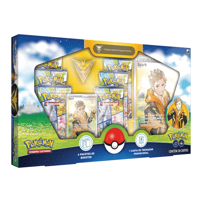 Pokemon Box - Coleção Especial - Equipe Instinto - Spark - COPAG