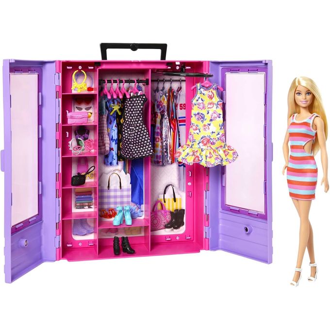 Barbie - Armário de Luxo com Boneca Hjl66 - MATTEL