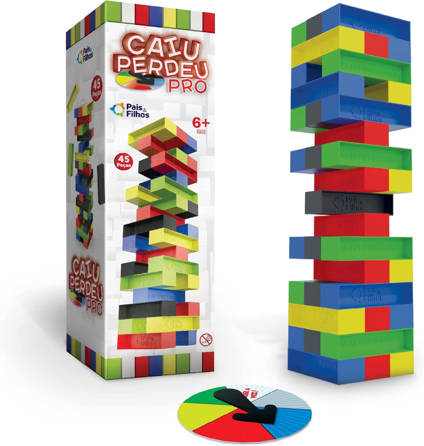 Jogo Caiu Perdeu Pro - Pais & Filhos