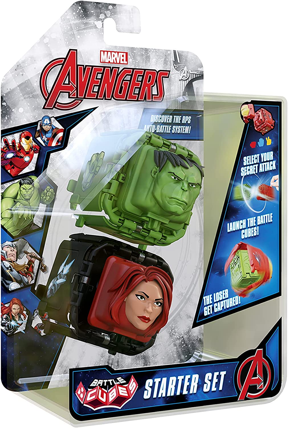 Vingadores - Battle Cubes - Hulk e Viúva Negra - Estrela