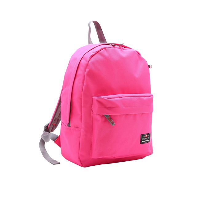 mochila-poliester-rosa-conteudo mochila-poliester-rosa-conteudo