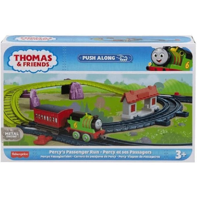 Thomas & Friends - Ferrovia Percy Viagem de Passageiros Hgy84 - MATTEL