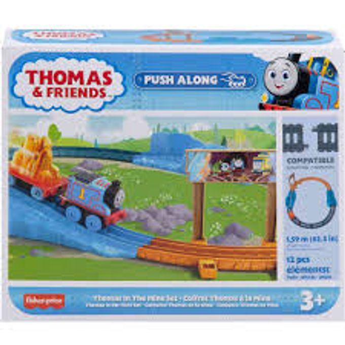 Thomas & Friends - Ferrovia Conjunto Thomas Na Mina Hjl19 - MATTEL