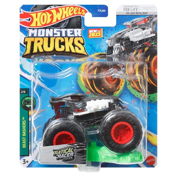 Hot Wheels - Monster Trucks - Ratical Racer Hlr85 - MATTEL