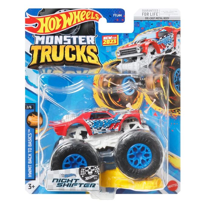 Hot Wheels - Monster Trucks - Night Shifter Hlr80 - MATTEL