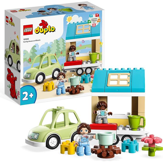 10986 Lego Duplo - Casa de Família Sobre Rodas - LEGO