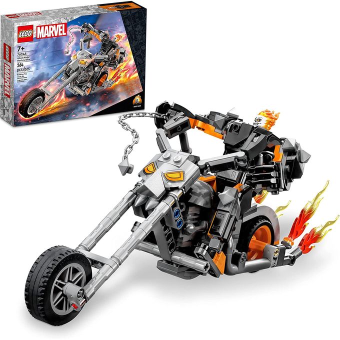 76245 Lego Marvel - Robô Motoqueiro Fantasma e Motocicleta - LEGO