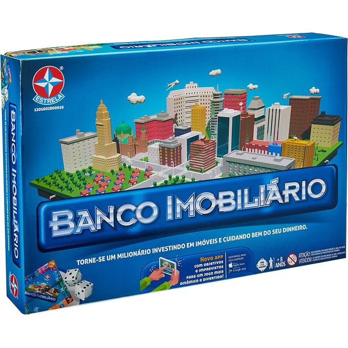 Jogo Banco Imobiliário Grande - ESTRELA