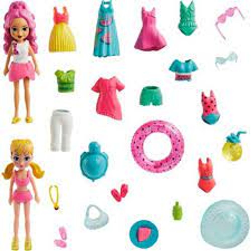 Polly Pocket - Carro de Acampar - Mattel - Ri Happy