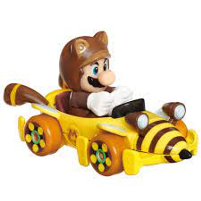 Hot Wheels - Mario Kart - Tanooki Mario Bumble V Hdb31 - MATTEL