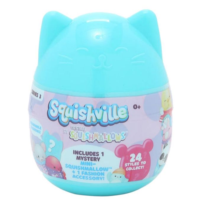 Squishmallows - Squishville - Mini Figura Surpresa - Série 3 - Sunny - SUNNY