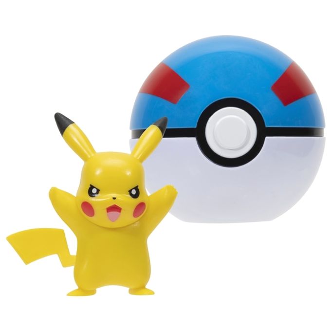 Pokemon - Clipe Pokebola - Pikachu + Grande Bola - Sunny - SUNNY