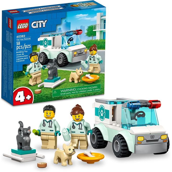 60382 Lego City - Van Veterinária de Resgate - LEGO