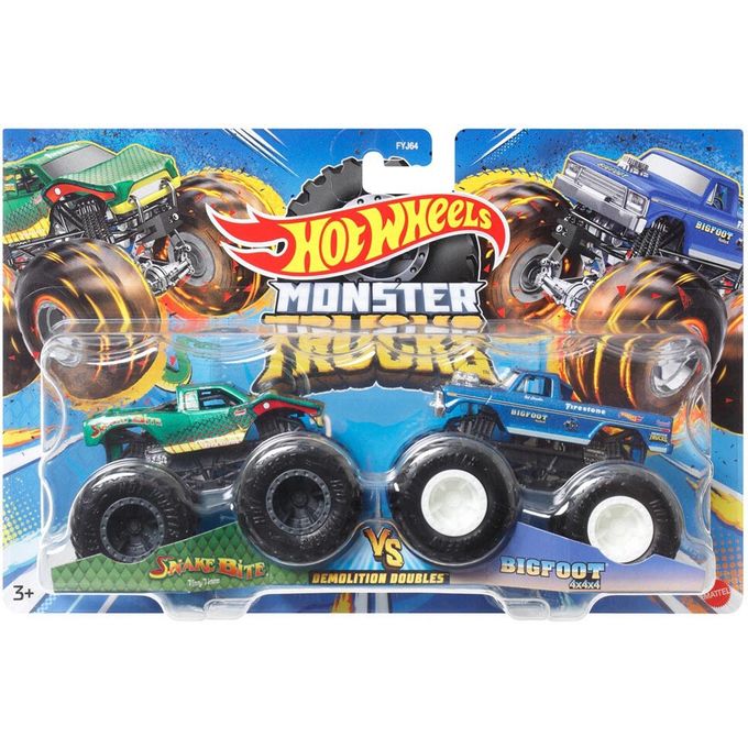 Hot Wheels - Monster Trucks - Police Gjf26 - MP Brinquedos