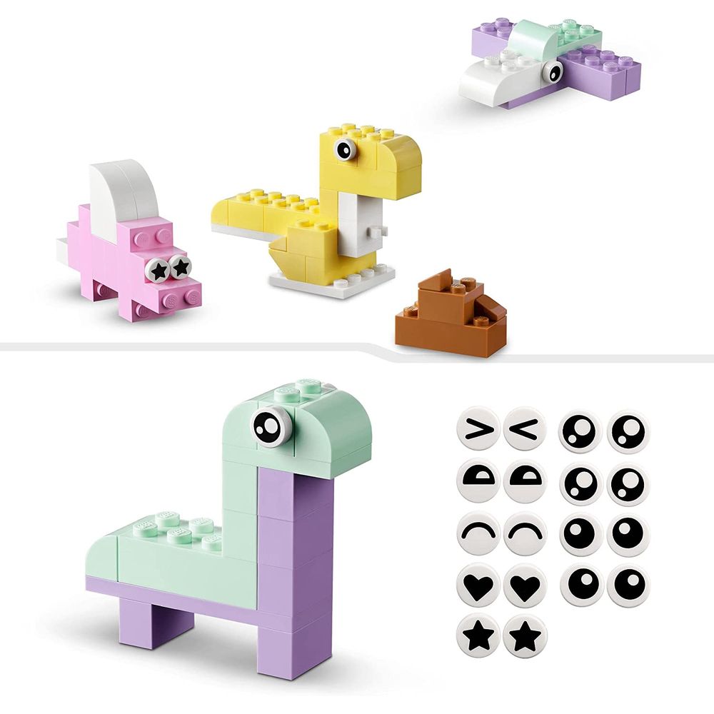 11028 Lego Classic - Diversão Pastel Criativa - MP Brinquedos