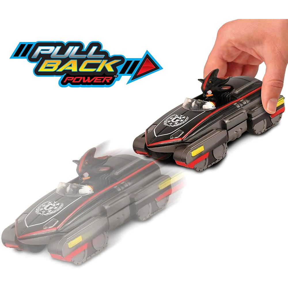 Sonic - Carro Shadow Pull Back Racer - Fun - MP Brinquedos