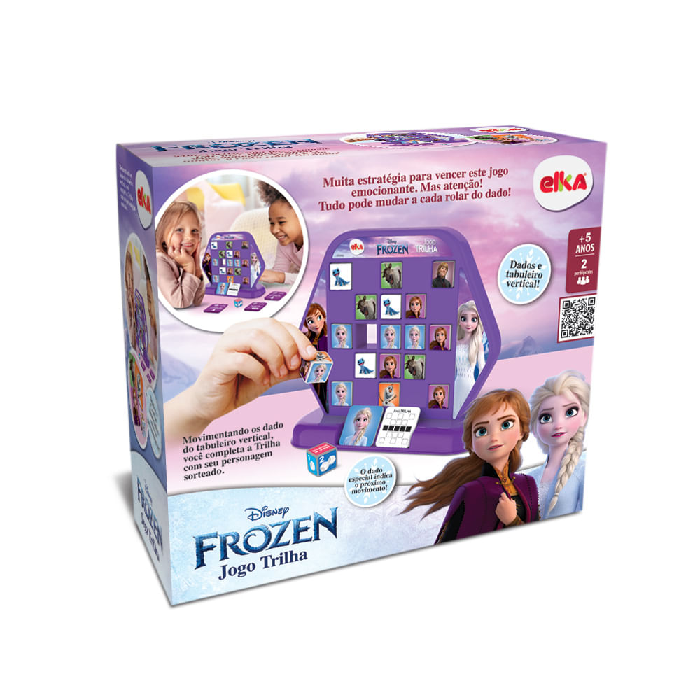 Jogo Trilha - Frozen - Elka