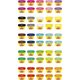 play-doh-com-50-potes-conteudo play-doh-com-50-potes-conteudo