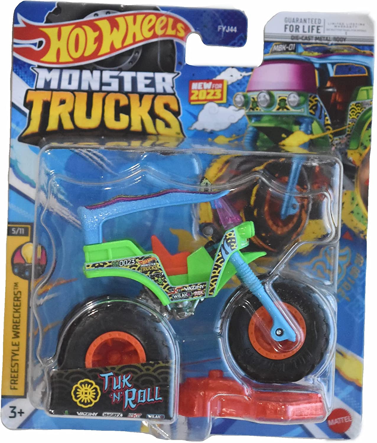Hot Wheels - Monster Trucks - Tuk N Roll Hkm38