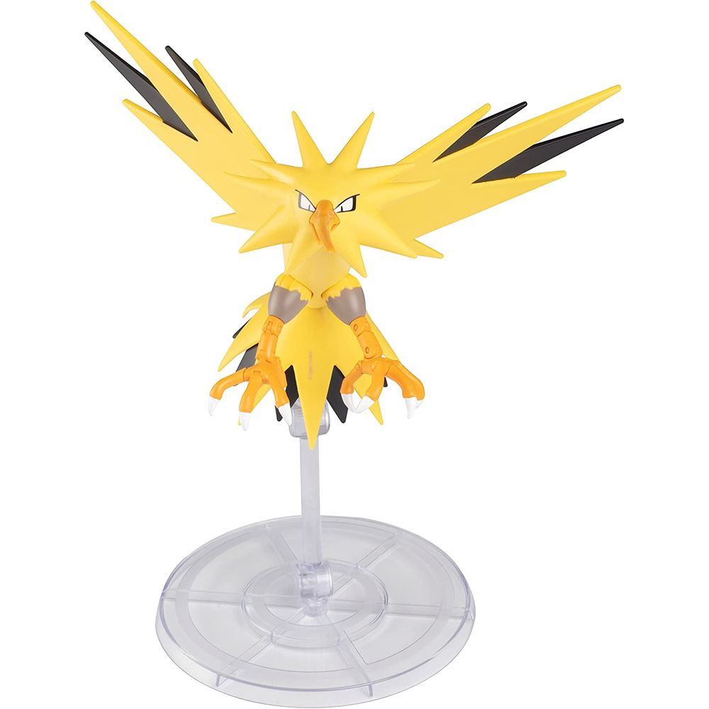 Boneco Pokémon Zapdos Articulado Figura De Ação Select Sunny - JP Toys -  Brinquedos e Actions Figures para todas as idades