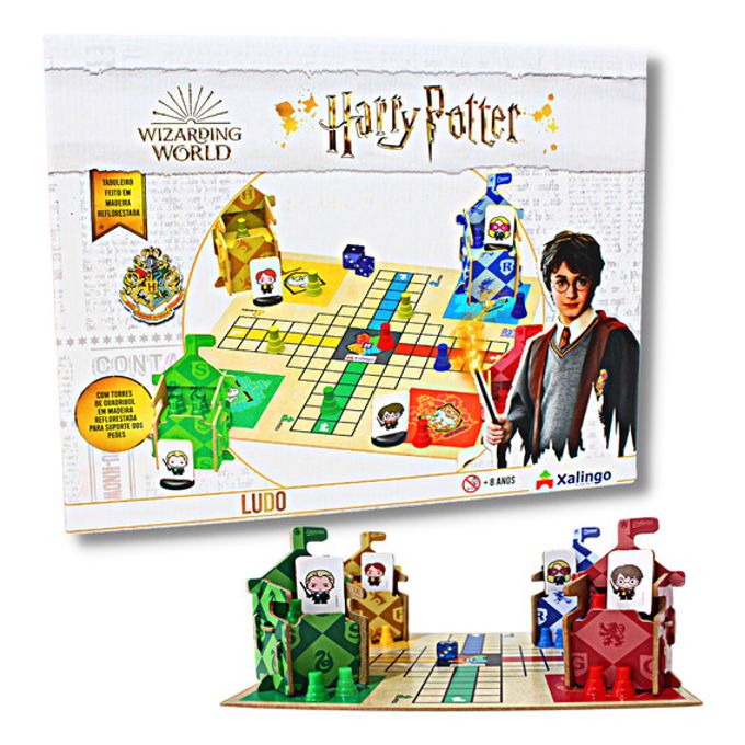 Harry Potter - Jogo Ludo - Xalingo - MP Brinquedos