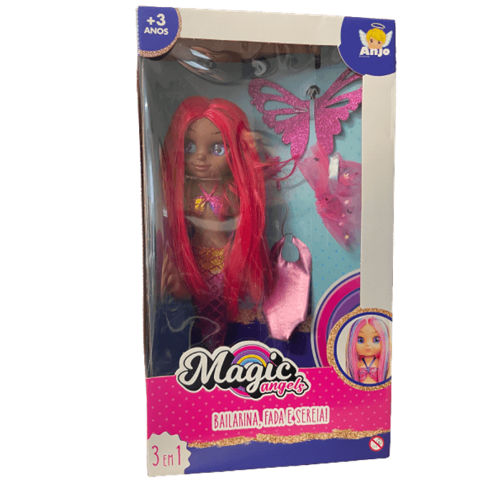boneca-magic-angel-negra-embalagem