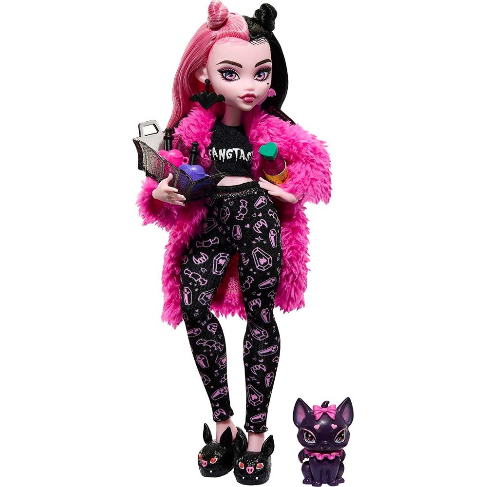 Boneca Draculaura Festa do Pijama, Monster High, Brinquedo Mattel Usado  88344230