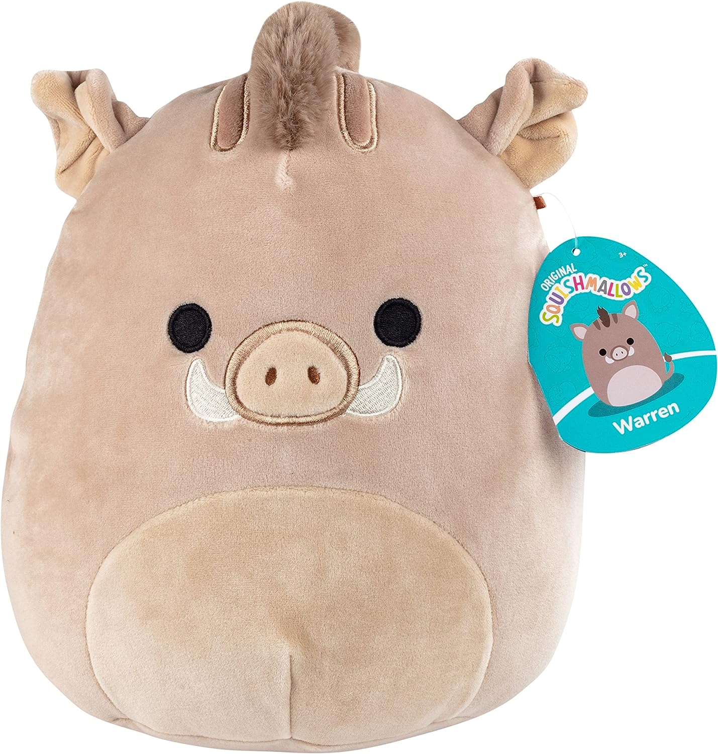 Squishmallows - Pelúcia 12cm - Warren - Sunny