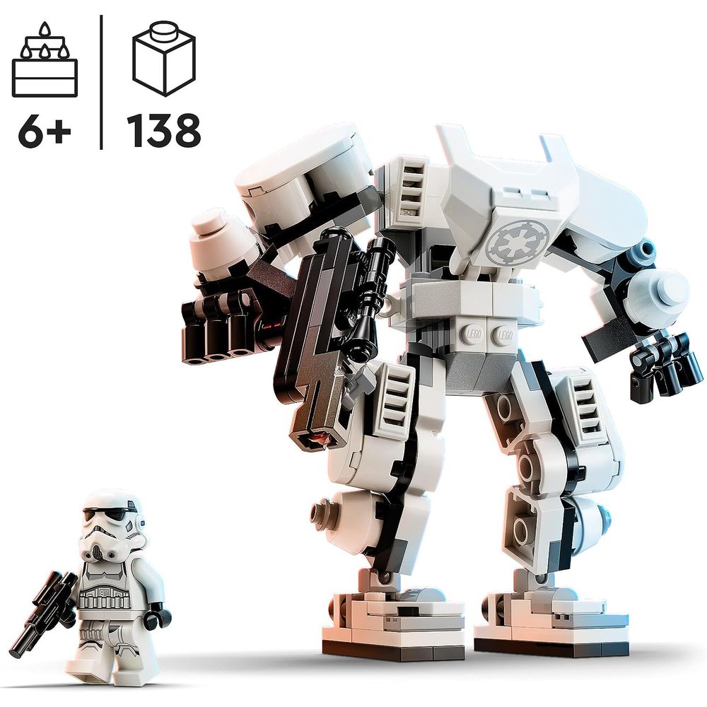 75370 Lego Star Wars - Robô do Stormtrooper - MP Brinquedos