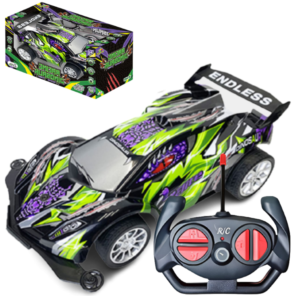Carrinho de Controle Remoto Turbo Racing Dinosaur 1:16 - Art Brink